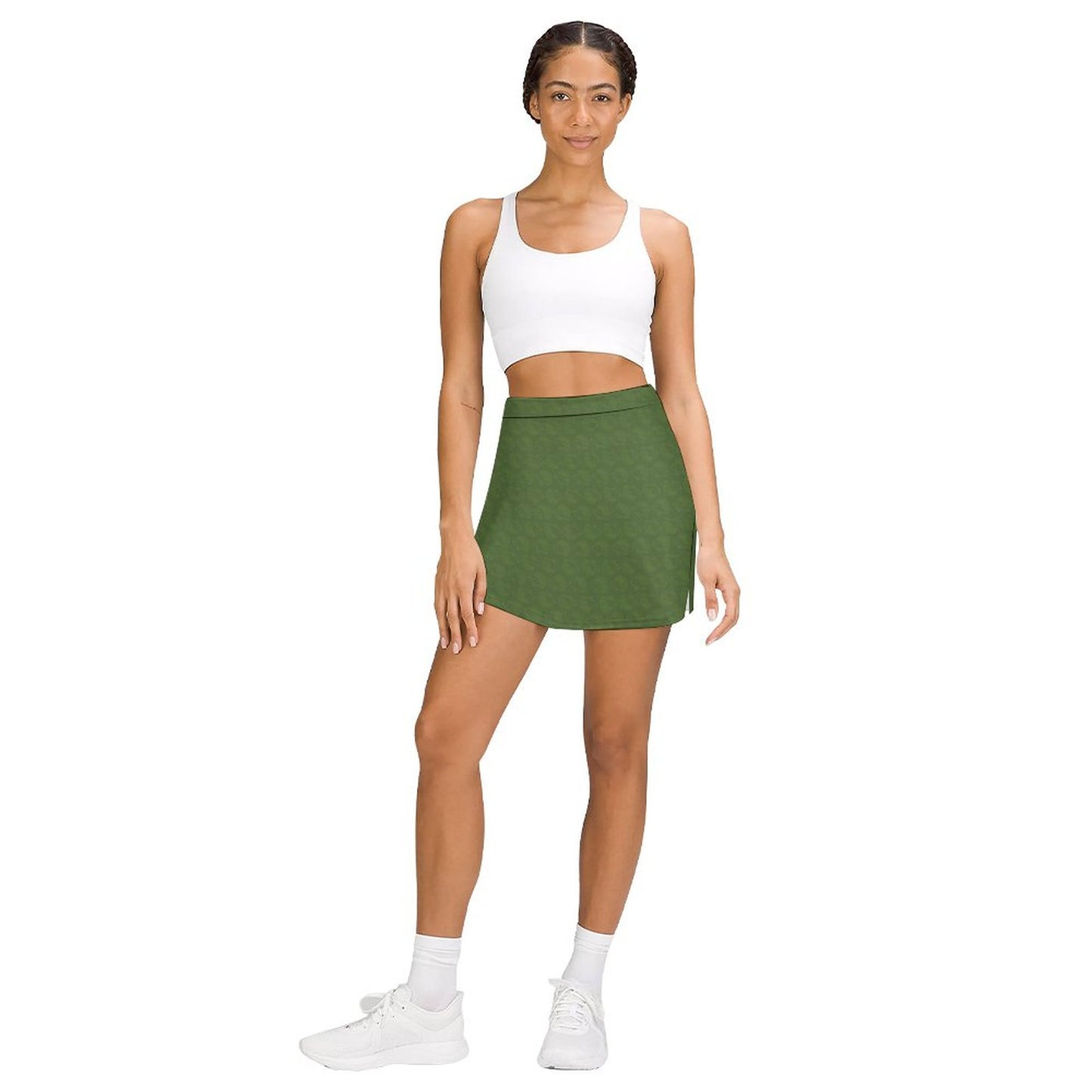 Anti-peep Skort with Pocket(All-over Printing)