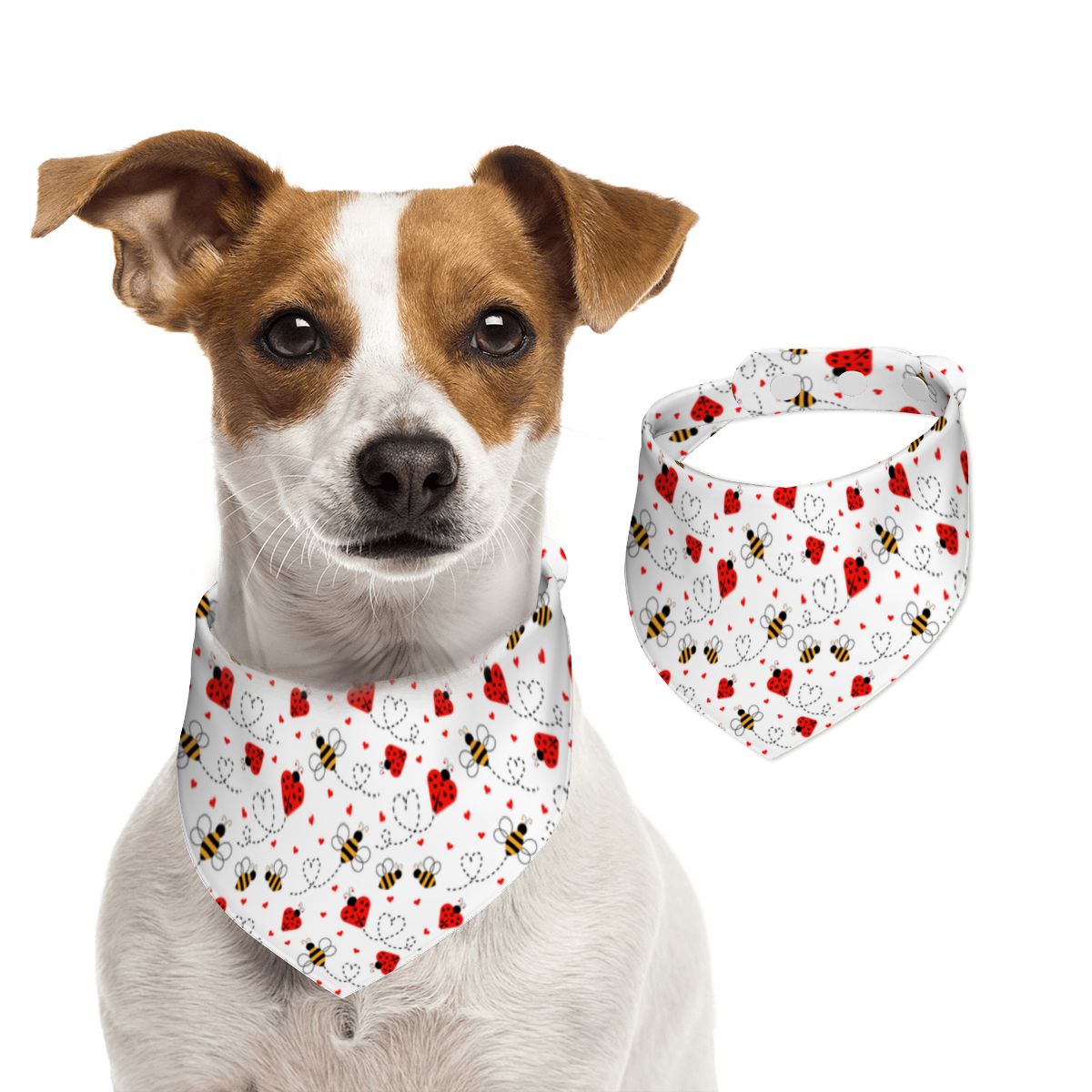 Pet Cotton Snap Bandana