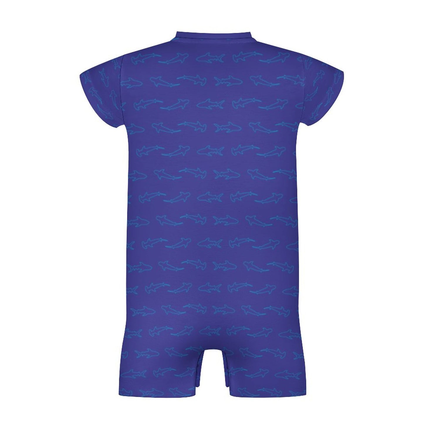 180gsm Faux Cotton Short Sleeve Baby Bodysuit Romper(All-Over Printing)
