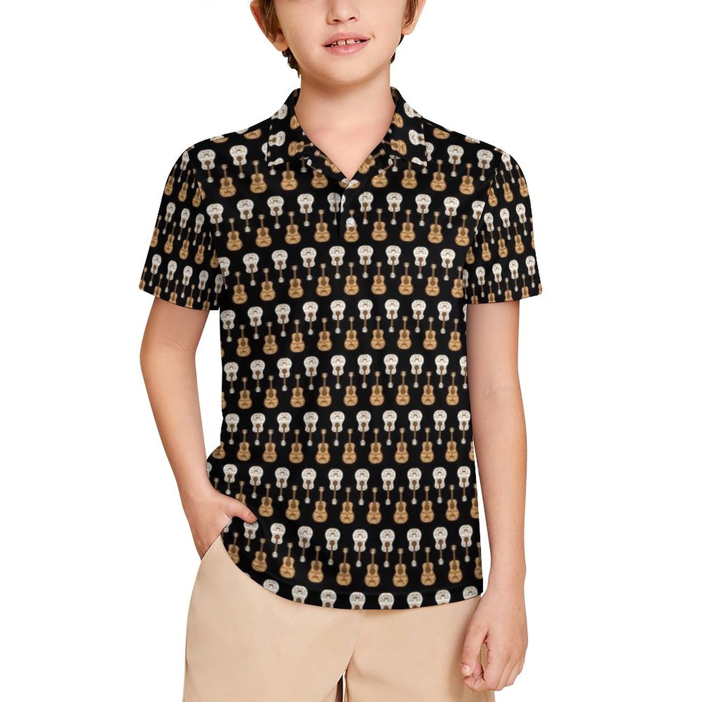 Kids' UPF50+ Polo Shirt