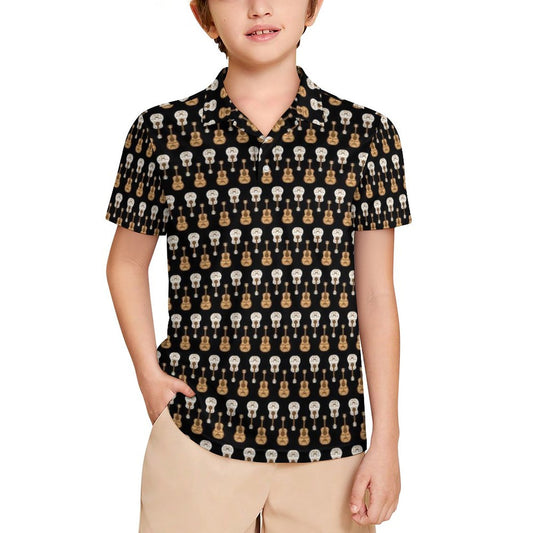 Kids' UPF50+ Polo Shirt