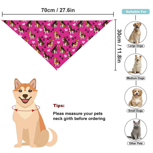 Pet Tie-On Bandana