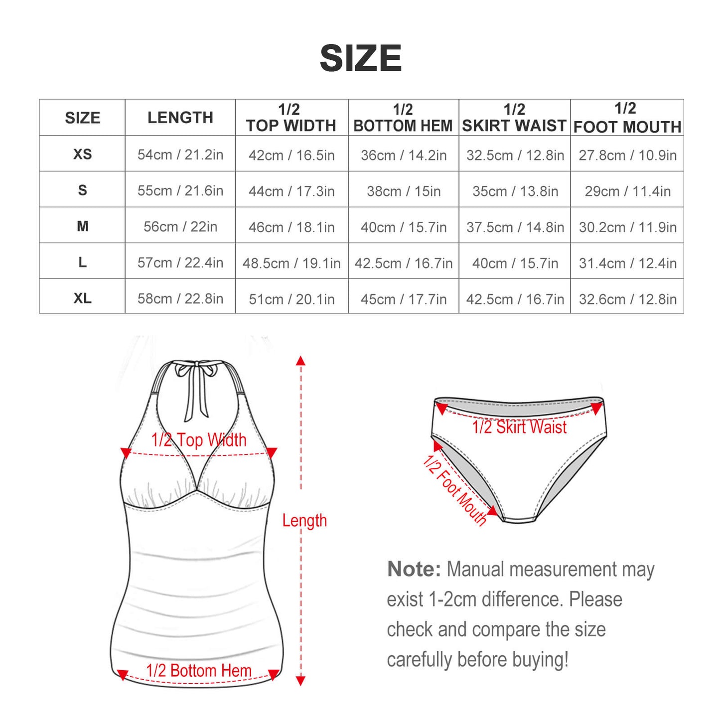 Women's Halter Tankini