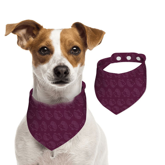 Pet Cotton Snap Bandana