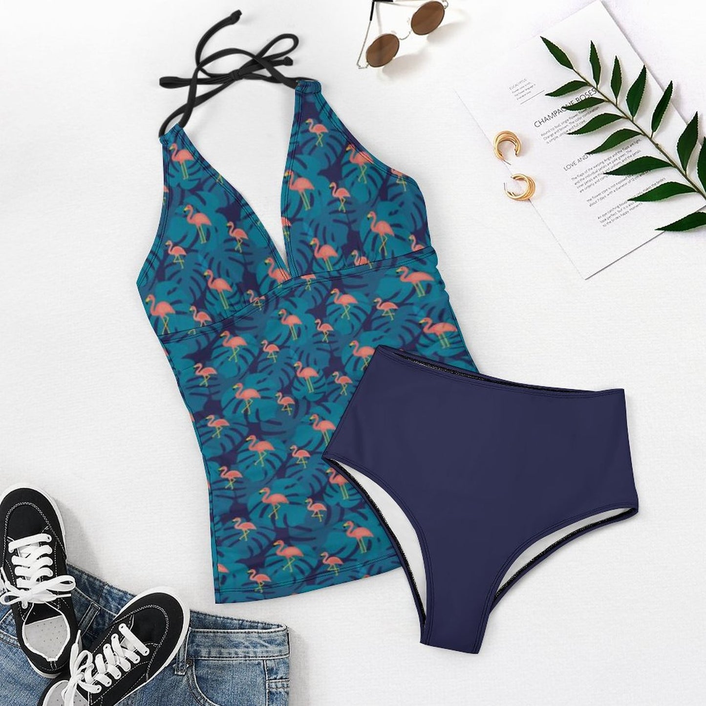 Women's Halter Tankini