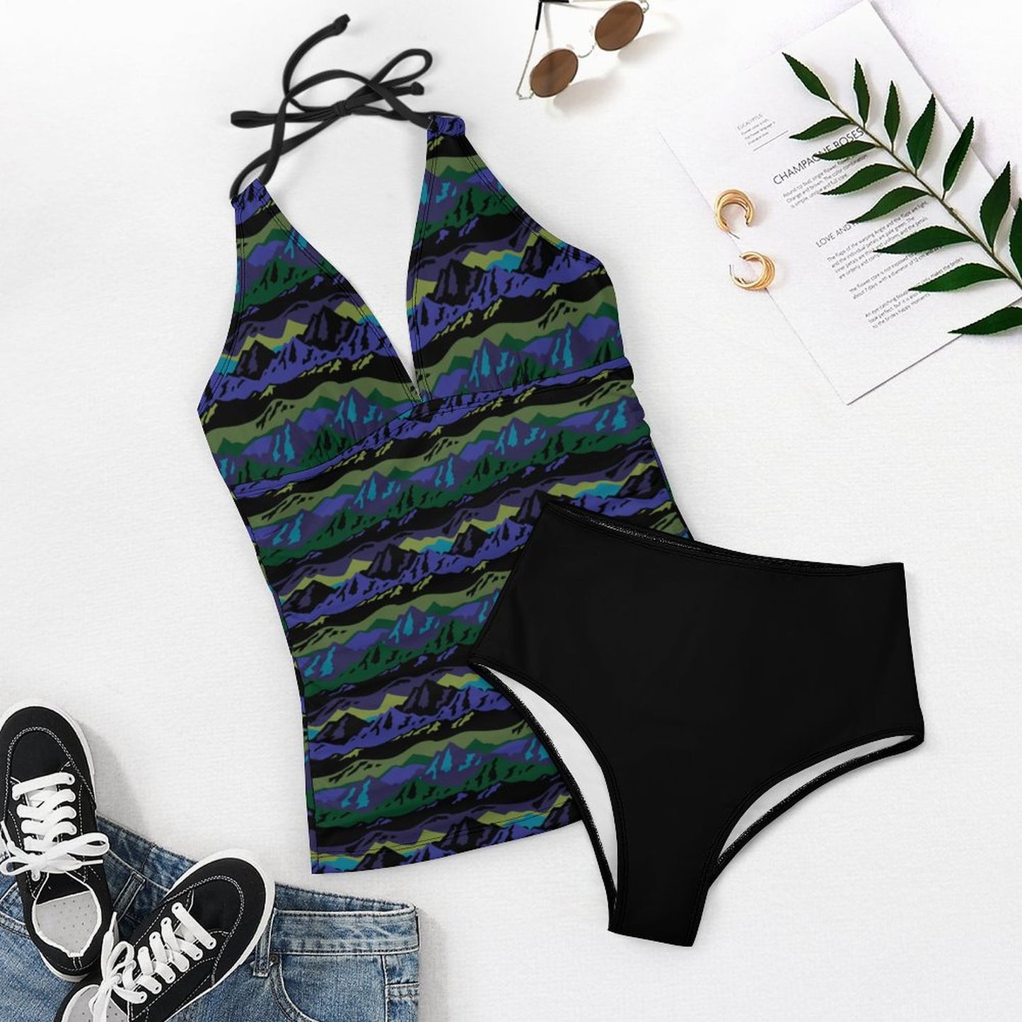 Women's Halter Tankini