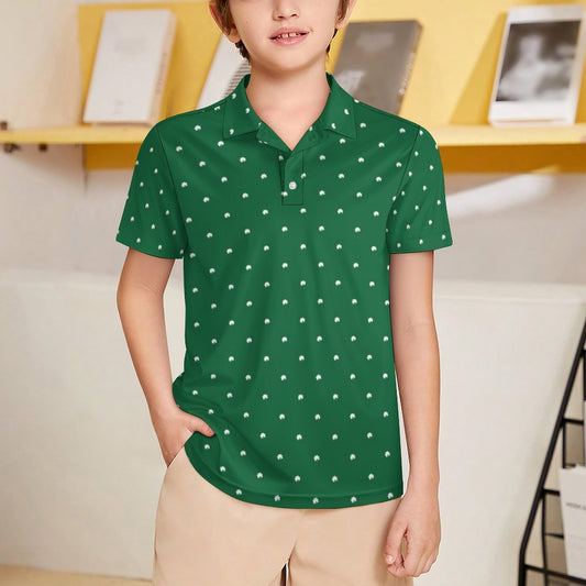 Kids' UPF50+ Polo Shirt