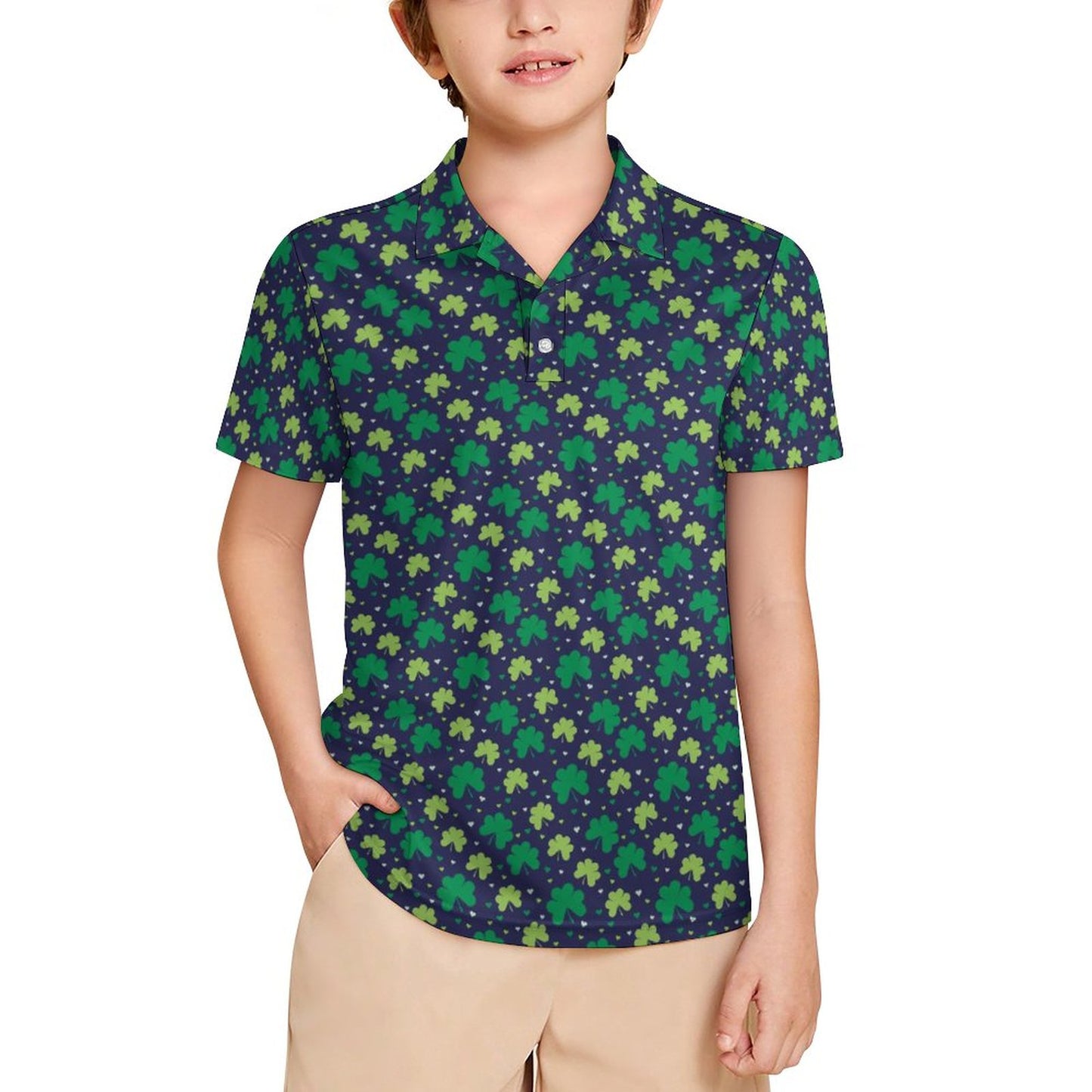 Kids' UPF50+ Polo Shirt