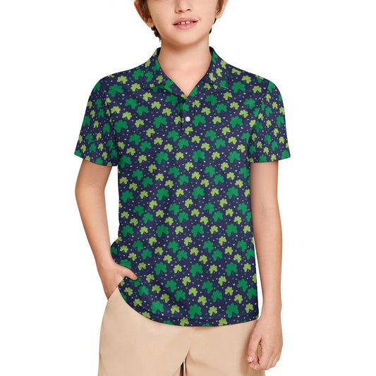 Kids' UPF50+ Polo Shirt