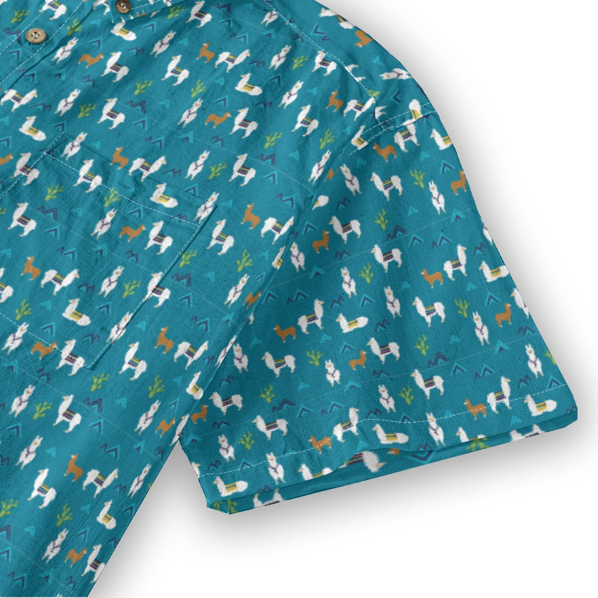 Men's Cotton Button-Up Shirt