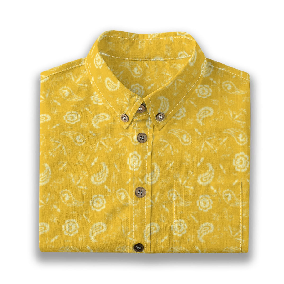 Kids' Cotton Button-Up Shirt
