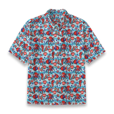 Kids' Cotton Button-Up Shirt