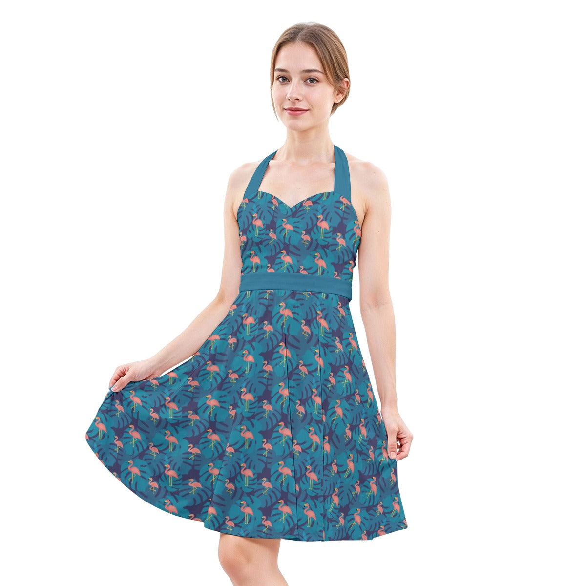 Women's Sweetheart Halter Dress