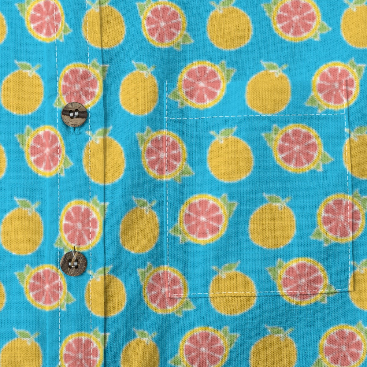 Kids' Cotton Button-Up Shirt