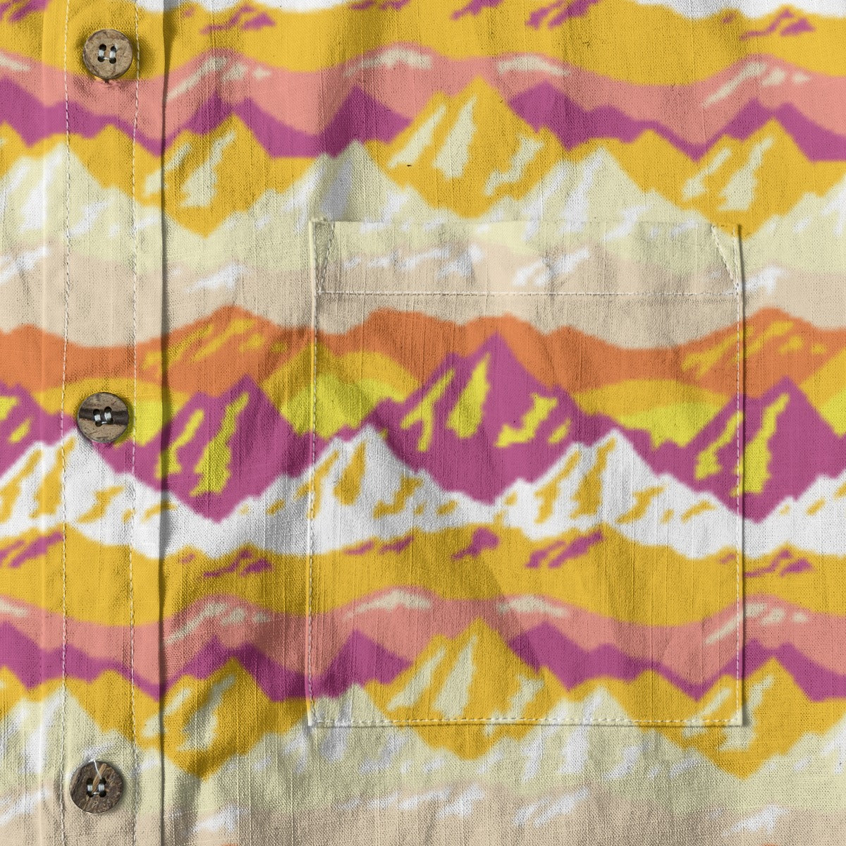 Men's Cotton Button-Up Shirt