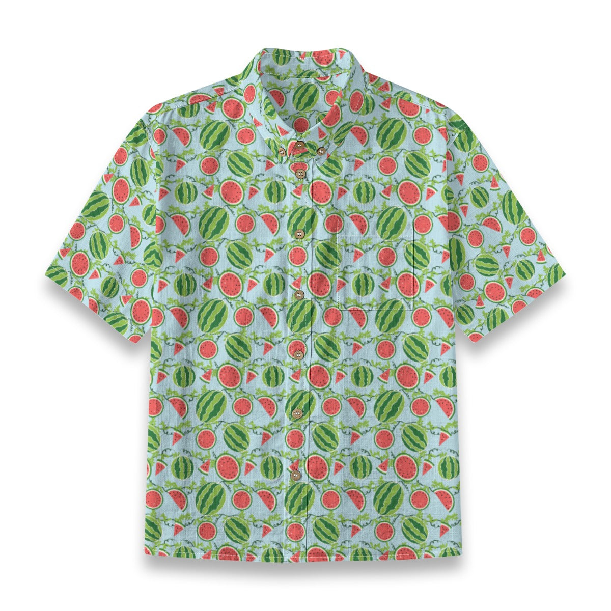 Kids' Cotton Button-Up Shirt
