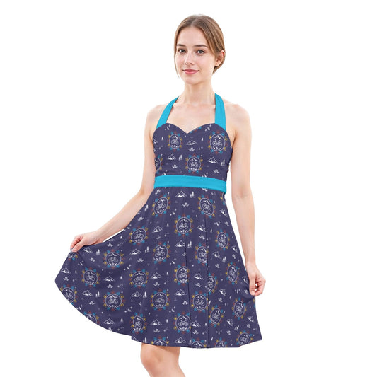 Women's Sweetheart Halter Dress