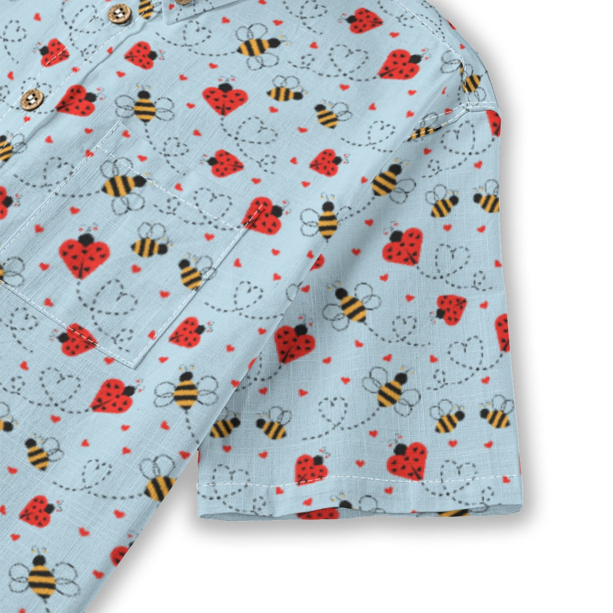 Kids' Cotton Button-Up Shirt