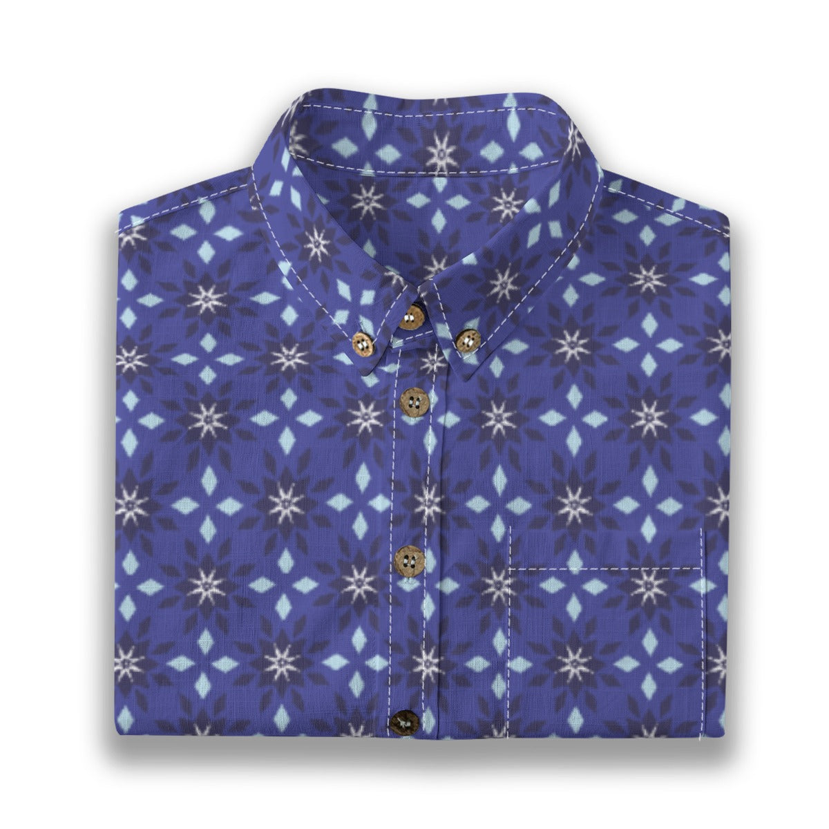 Kids' Cotton Button-Up Shirt