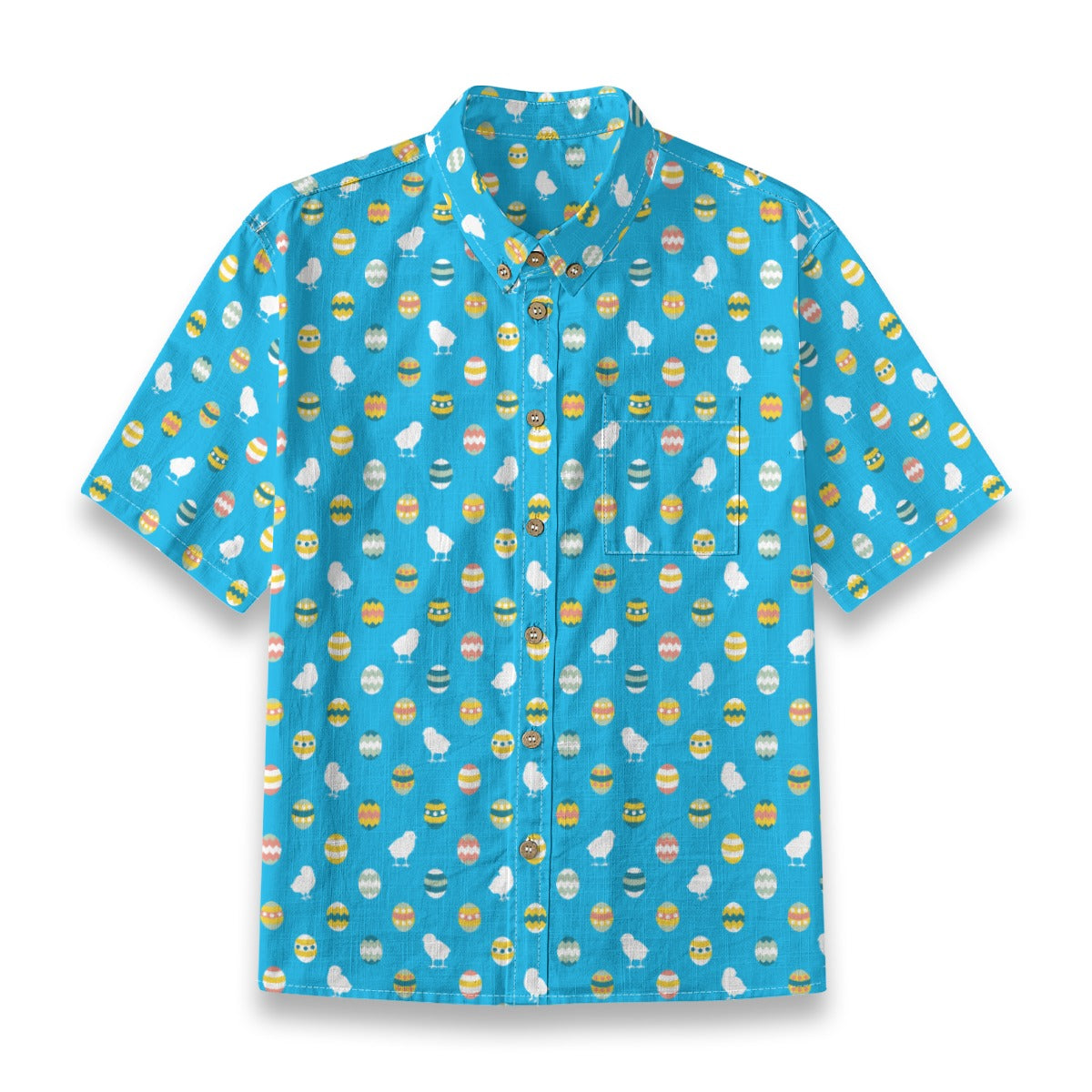 Kids' Cotton Button-Up Shirt
