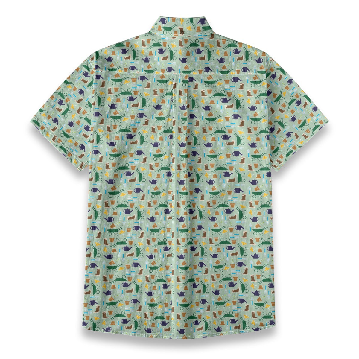 Men's Cotton Button-Up Shirt