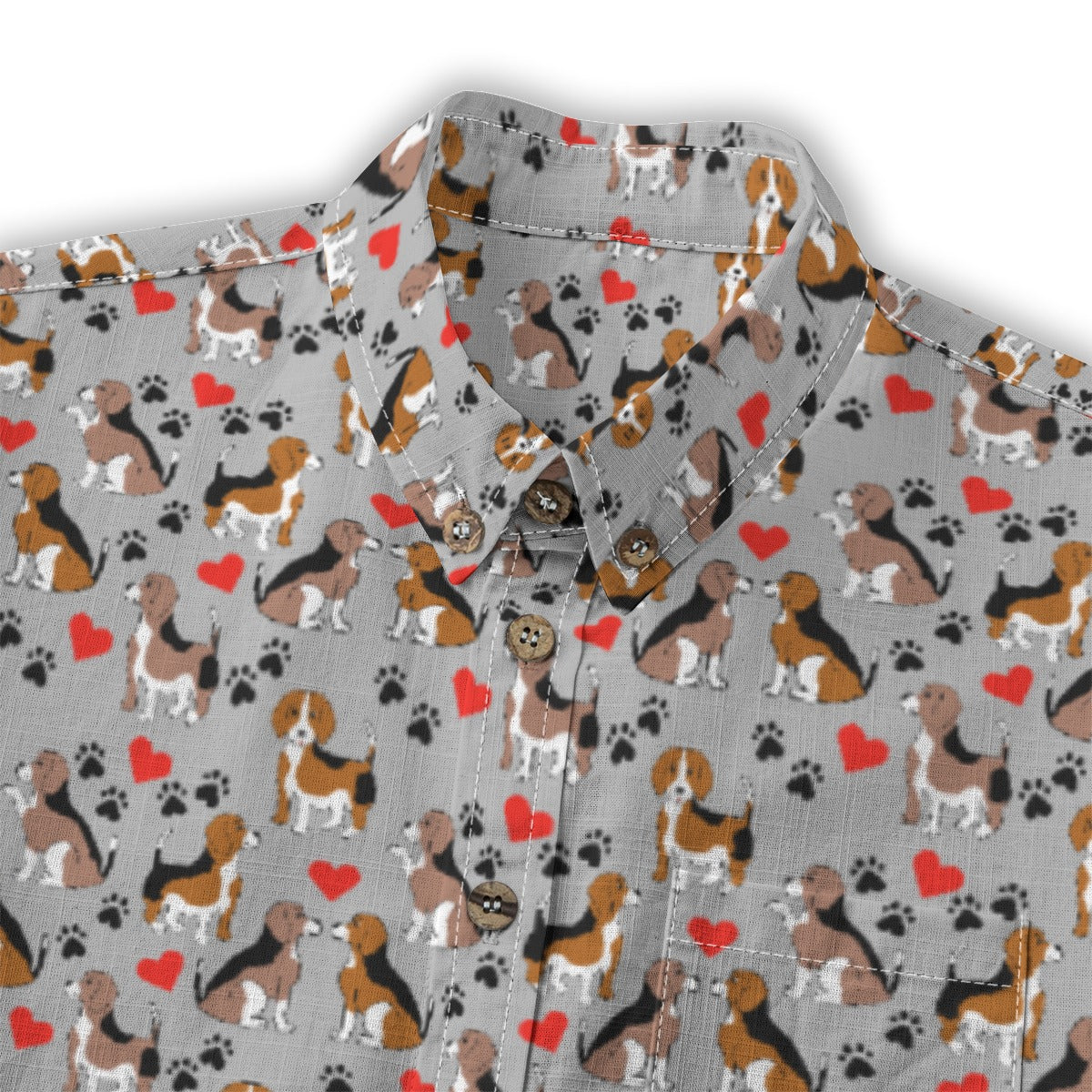 Kids' Cotton Button-Up Shirt