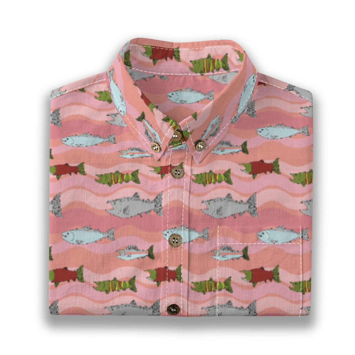 Kids' Cotton Button-Up Shirt