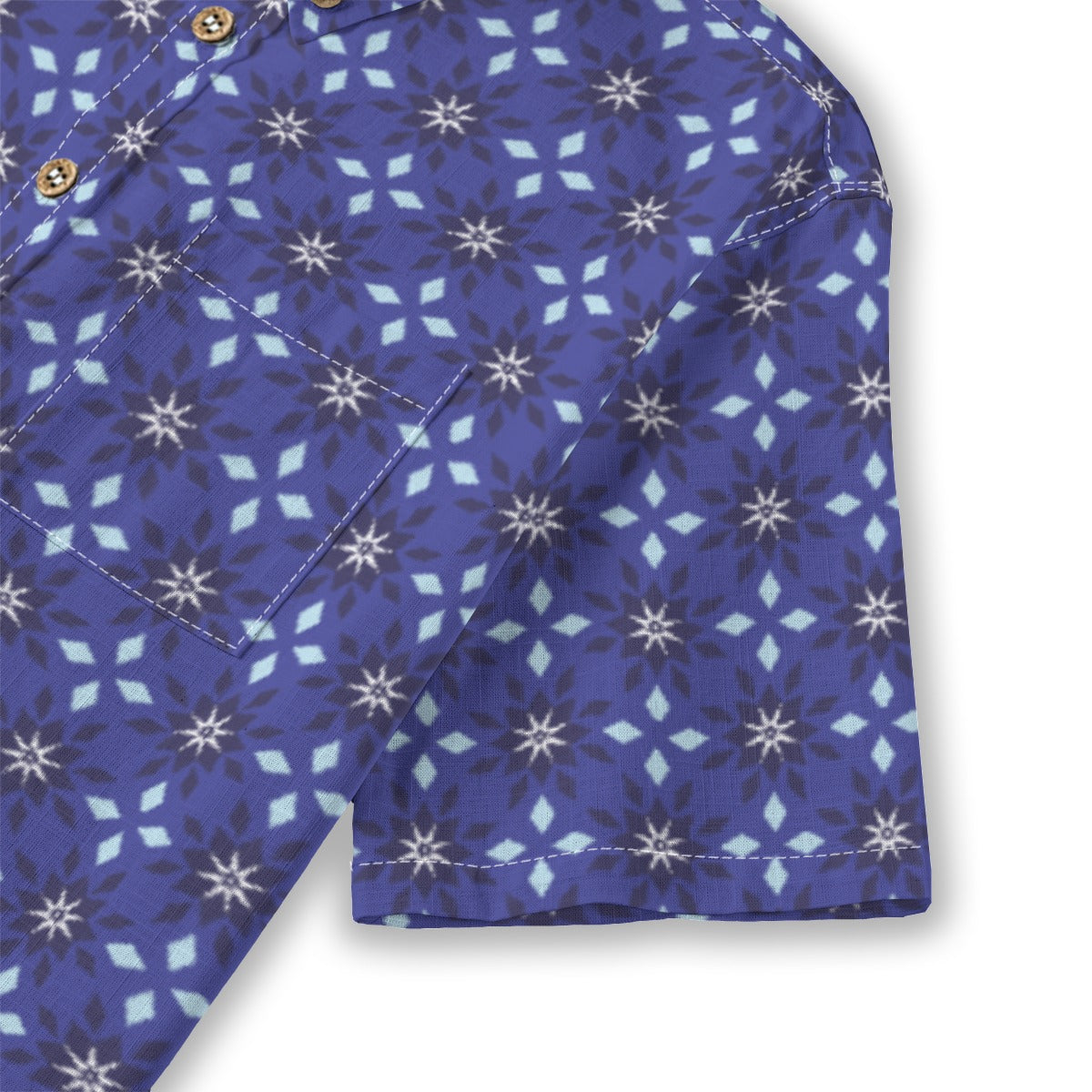 Kids' Cotton Button-Up Shirt