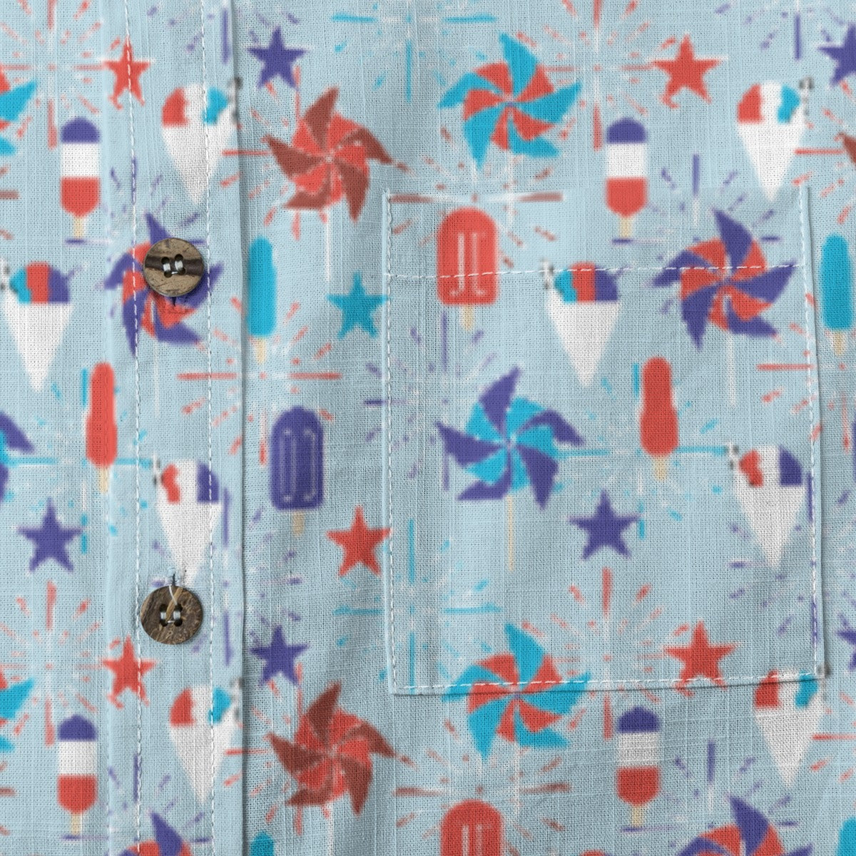 Kids' Cotton Button-Up Shirt