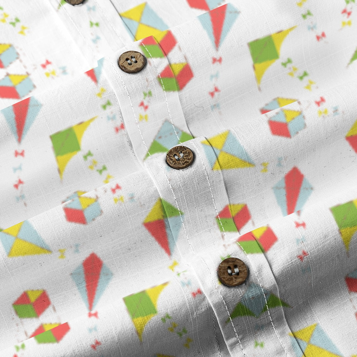 Kids' Cotton Button-Up Shirt