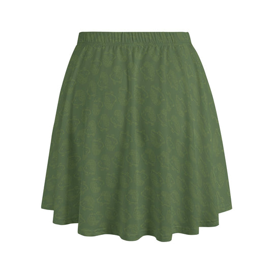 Women's Skater Skirt with Pockets