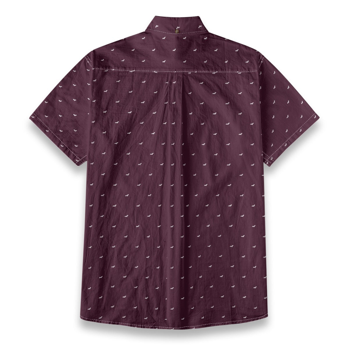 Men's Cotton Button-Up Shirt