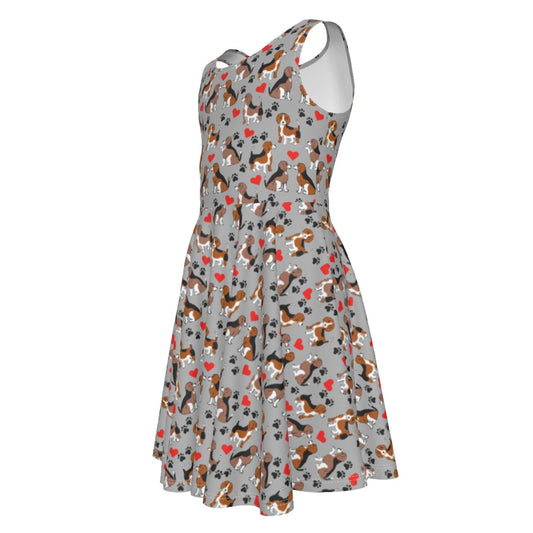 Kids' Sleeveless Twirl Dress