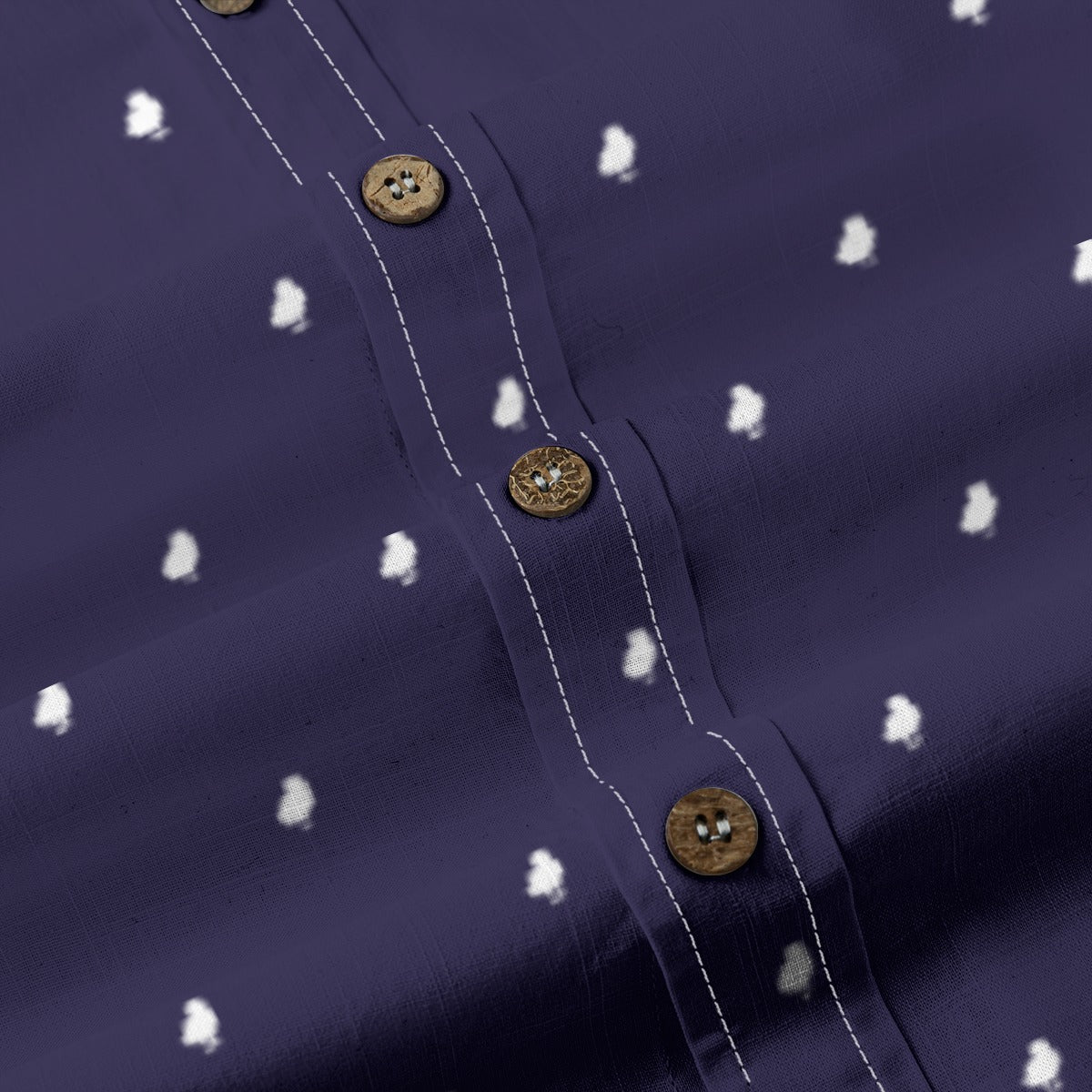 Kids' Cotton Button-Up Shirt