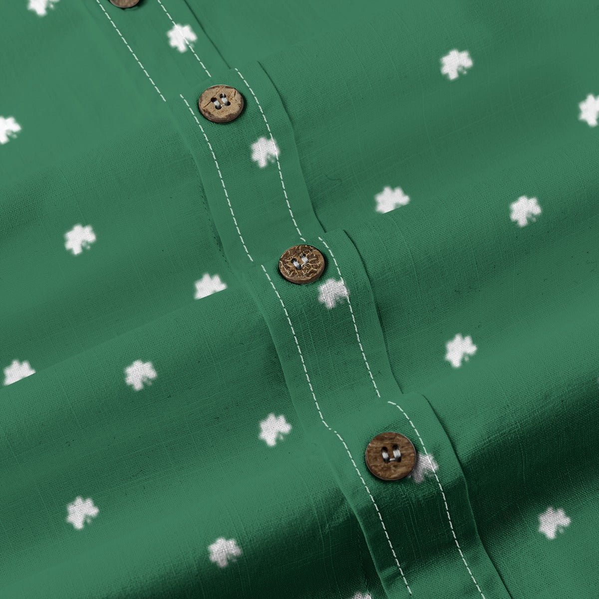 Kids' Cotton Button-Up Shirt