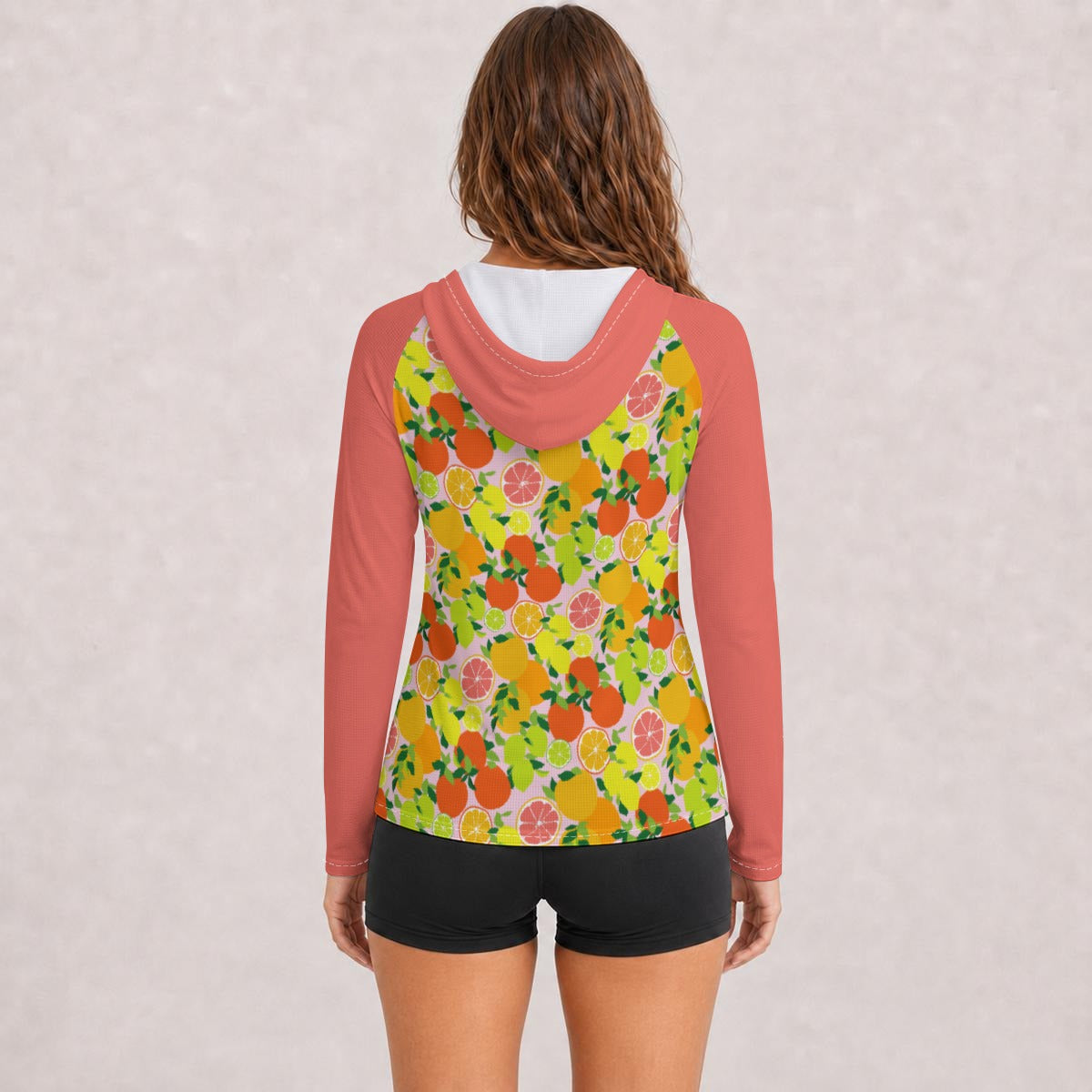Women's hooded sun shirt