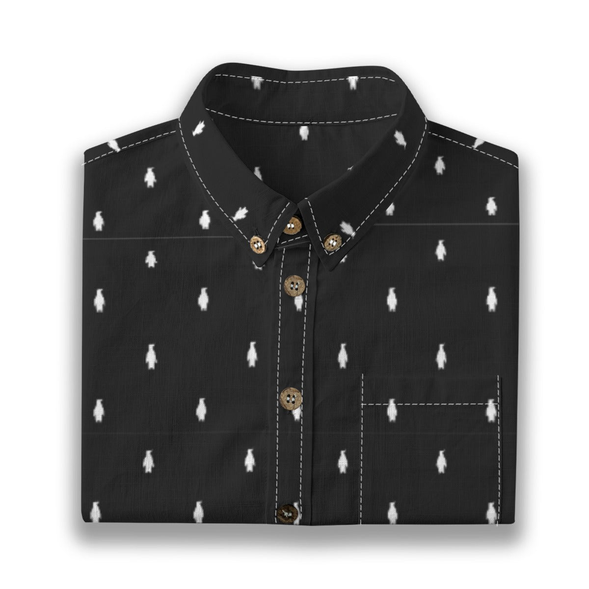 Kids' Cotton Button-Up Shirt