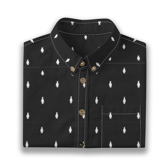 Kids' Cotton Button-Up Shirt
