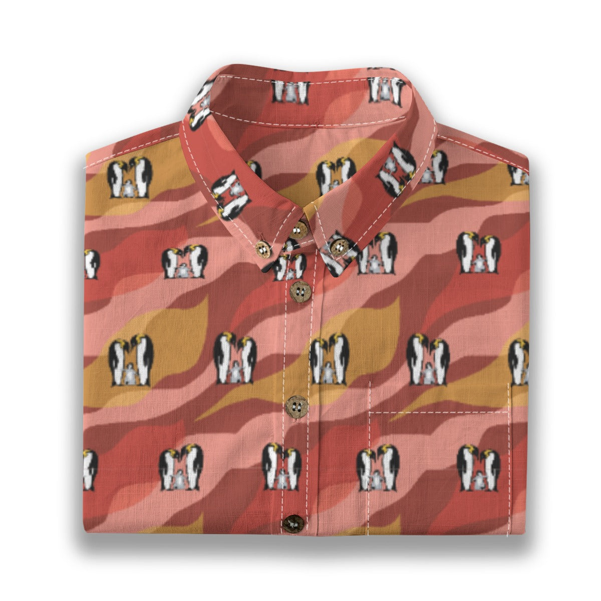 Kids' Cotton Button-Up Shirt
