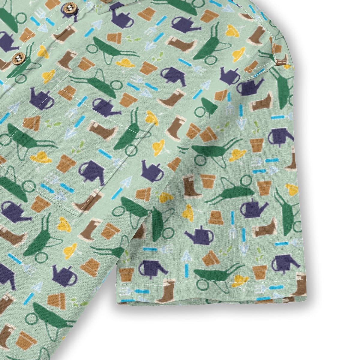 Kids' Cotton Button-Up Shirt