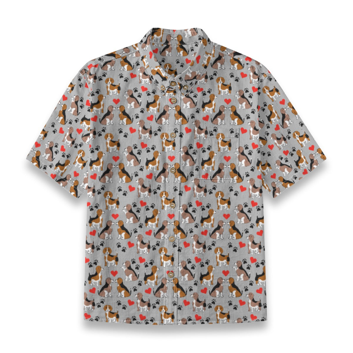 Kids' Cotton Button-Up Shirt