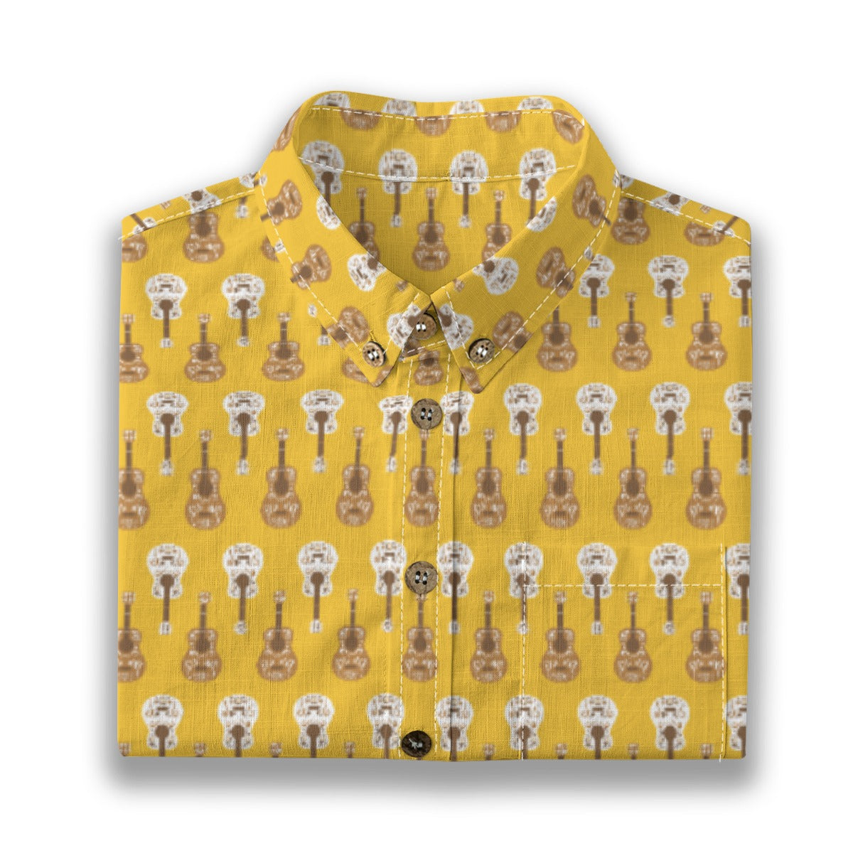 Kids' Cotton Button-Up Shirt