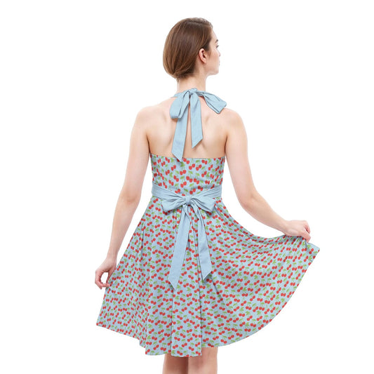 Women's Sweetheart Halter Dress