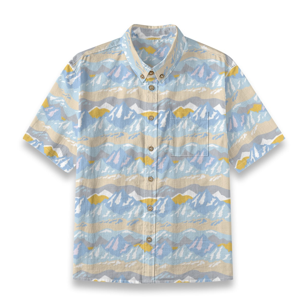 Kids' Cotton Button-Up Shirt