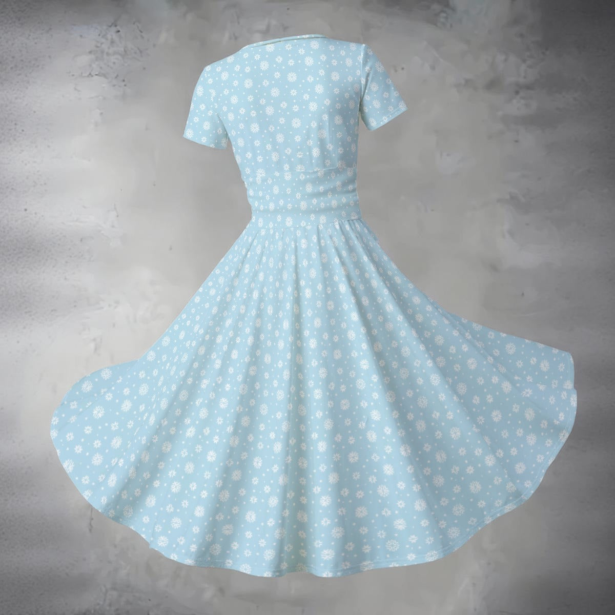 Women's Midi V-Neck Dress
