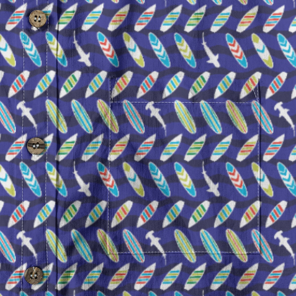 Men's Cotton Button-Up Shirt