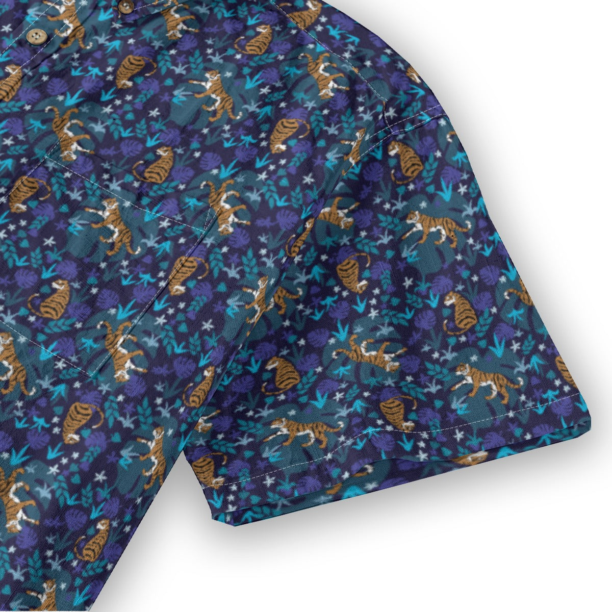 Men's Cotton Button-Up Shirt