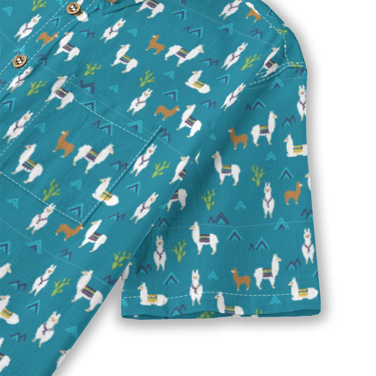 Kids' Cotton Button-Up Shirt