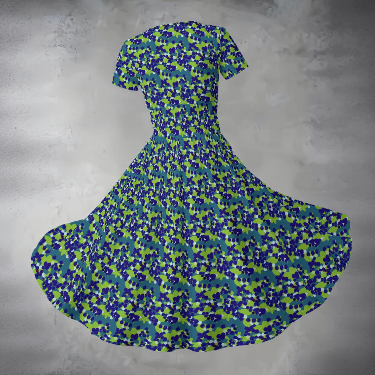 Women's Midi V-Neck Dress