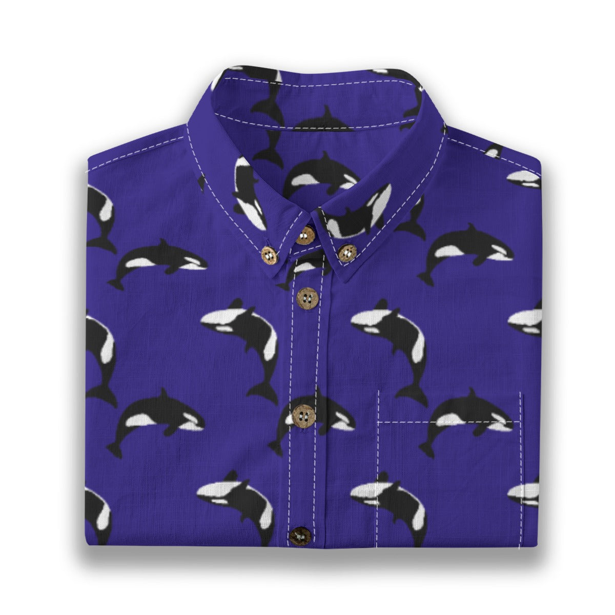 Kids' Cotton Button-Up Shirt